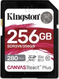 Фото Карта памяти micro SDXC 256GB Kingston Canvas React Plus C10 UHS-II U3 (SDR2V6/256GB)