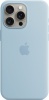 Фото товара Чехол для iPhone 15 Pro Max Apple Silicone Case with MagSafe Light Blue (MWNR3ZM/A)