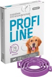 Фото Ошейник антиблошиный ProVET Profiline для собак 70 см фиолетовый (PR243098)