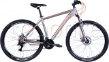 Фото Велосипед Discovery Bastion Silver/Orange 29" рама - 19" 2024 (OPS-DIS-29-191)