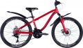 Фото Велосипед Discovery Flint AM DD St Red 24" рама-13" Pl 2024 (OPS-DIS-24-330)