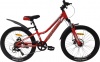 Фото товара Велосипед Titan Best Mate Red/Grey/White 24" рама - 11" 2024 (24TJA-005041)