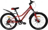 Фото Велосипед Titan Best Mate Red/Grey/White 24" рама - 11" 2024 (24TJA-005041)