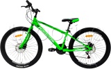 Фото Велосипед CrossBike Spark D-Steel 2024 Green 26" рама - 13" (26CJPr-005044)