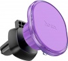 Фото товара Автодержатель Hoco H1 Crystal Magnetic Romantic Purple (6931474790194)