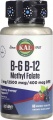 Фото Витамины B6 + B12 KAL Methyl Folate 60 микротаблеток (CAL29151)
