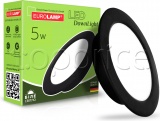 Фото Светильник Eurolamp Downlight NEW 5W 4000K Black (LED-DLR-5/4(new)(black))