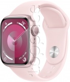 Фото Смарт-часы Apple Watch Series 9 45mm GPS+Cell. Pink Aluminium/Light Pink Sport Band S/M (MRMK3)