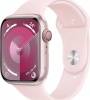 Фото товара Смарт-часы Apple Watch Series 9 41mm GPS+Cell. Pink Aluminium/Light Pink Sport Band M/L (MRJ03)