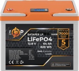 Фото Батарея LogicPower 12V 64 Ah LiFePO4 LCD (24008)