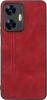 Фото товара Чехол для Realme C55 Cosmic Leather Case Red (CoLeathRealC55Red)