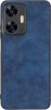 Фото товара Чехол для Realme C55 Cosmic Leather Case Blue (CoLeathRealC55Blue)
