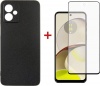 Фото товара Чехол + стекло для Motorola Moto G14 Dengos Kit Black (DG-KM-48)