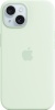 Фото товара Чехол для iPhone 15 Apple Silicone Case with MagSafe Soft Mint (MWNC3ZM/A)