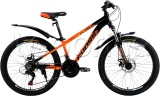 Фото Велосипед Cross Flash 2024 Orange/Black 24" рама - 12" (24CWA-005061)