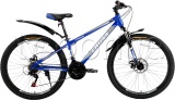 Фото Велосипед Cross Focus 2024 Blue/Grey 24" рама - 11" (24CWS-005074)
