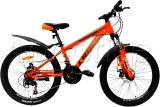 Фото Велосипед Cross Fast 2024 Orange/Grey 26" рама - 13" (26CJS-005142)