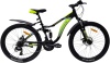Фото товара Велосипед Cross Pioneer 2024 Black Neon/Yellow 26" рама - 14" (26CJS-005033)