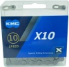 Фото товара Цепь KMC X10 Silver/Black (CHA-306)