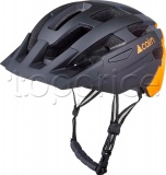 Фото Шлем велосипедный Cairn Prism XTR II size 52-55 Black/Orange (0300270-102-52-55)