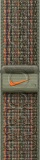 Фото Ремешок для Apple Watch 41mm Sequoia/Orange Nike Sport Loop (MTL33ZM/A)