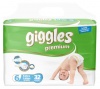 Фото товара Подгузники детские Giggles Premium Extra Large 32 шт. (8680131202638)