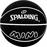 Фото Мяч баскетбольный Spalding Spaldeens Mini Black size 5.5 (51335Z)