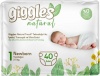 Фото товара Подгузники детские Giggles Natural 1 Newborn 40 шт. (8680131206377)