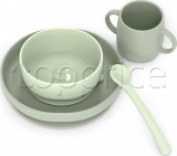 Фото Набор детской посуды Suavinex Colour Essence Green (401542)
