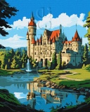 Фото Рисование по номерам Идейка Волшебный замок (KHO6334)