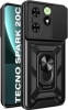 Фото товара Чехол для Tecno Spark 20C BeCover Military Black (710685)