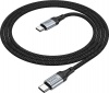 Фото товара Кабель USB Type C -> Type C Hoco X102 3A 1 м Black (6942007608787)