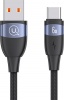 Фото товара Кабель USB AM -> USB Type C Usams US-SJ630 Aluminum Alloy 6A 1.2 м (SJ630USB01)