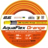 Фото товара Шланг для полива 2E AquaFlex Orange 1/2" 15м (2E-GHE12OE15)