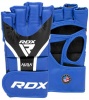 Фото товара Перчатки для единоборств RDX MMA Aura Plus T-17 Blue/Black XL (GGR-T17UB-XL+)