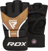 Фото товара Перчатки для единоборств RDX MMA Aura Plus T-17 Black Golden XL (GGR-T17BGL-XL+)
