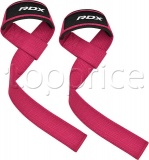 Фото Лямки для тяги RDX W1 Gym Single Strap Pink Plus (WAN-W1P+)