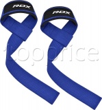 Фото Лямки для тяги RDX W1 Gym Single Strap Blue Plus (WAN-W1U+)