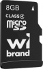 Фото товара Карта памяти micro SDHC 8GB Wibrand (WICDC4/8GB)