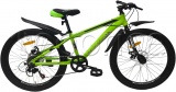 Фото Велосипед CrossBike Dragster 2024 Rigid Green 24" рама - 11" (24CJPr-005217)