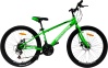Фото товара Велосипед CrossBike Spark D-Al 2024 Green 24" рама - 11" (24CJPr-005045)