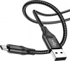 Фото товара Кабель USB -> Type-C Borofone BX56 Delightful 1 м Black (6931474750969)