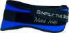 Фото товара Пояс для тяжелой атлетики Mad Max MFB421 (L) Blue (7104)