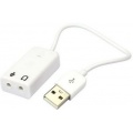 Фото Звуковая карта USB Dynamode C-Media 108 7.1CH 3D RTL White (USB-SOUND7-WHITE)
