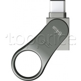 Фото USB Type-C флеш накопитель 64GB Silicon Power Mobile C80 Silver (SP064GBUC3C80V1S)
