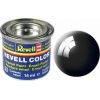 Фото товара Краска Revell черная глянцевая black gloss 14ml (32107)