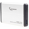 Фото товара Карман для SSD/HDD 2.5" USB3.2 Gen1 Gembird EE2-U3S-2-S Silver SATA