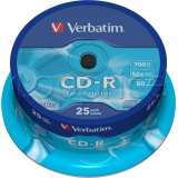 Фото CD-R Verbatim Extra 700Mb 52x (25 Pack Cakebox) (43432)
