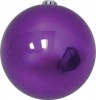 Фото товара Елочный шар YES! Fun 10 см темно-фиолетовый глянец (971714)
