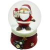 Фото товара Сувенир Felicita водный шар Дед Мороз на подставке 4.5 см (520406)